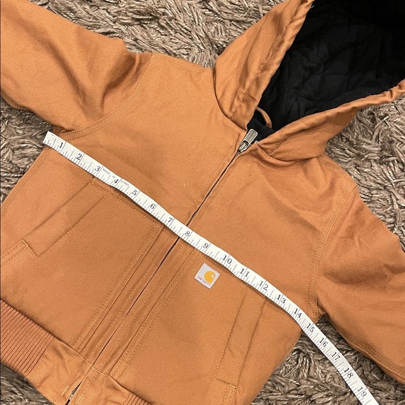 Carhartt Boys’ Hooded Insulated Active Jacket Size 3T - Picture 11 of 12